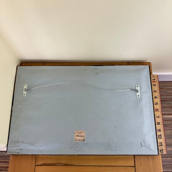 Venice Italy Gondolier Rialto Bridge Art Printed on Canvas Gondola Boat Petti - Picture 6 of 6